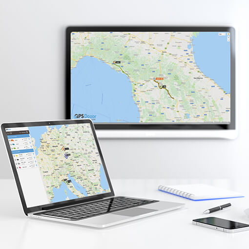 Public GPS tracking maps | GPSdozor.cz